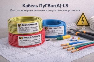 Кабель ПуГВнг(А)-LS: особенности конструкции, назначение и применение в стационарных установках