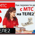 How to transfer money from MTS to TELE2
