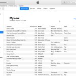 Музыка на Айфоне в iTunes