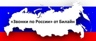 Опция выгодные Звонки по России от Билайн: подробное описание