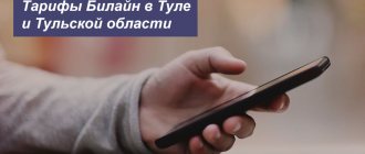 Description of new Beeline tariffs in Tula and the Tula region for smartphones, tablets and laptops