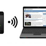 connecting the Internet to a computer via an Android phone