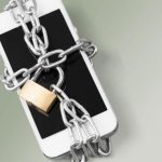 Smartphone in chains